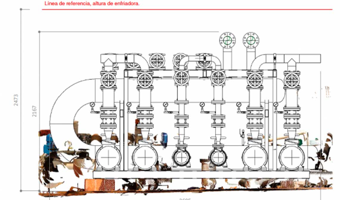 Modelado BIM de instalaciones de tuberías